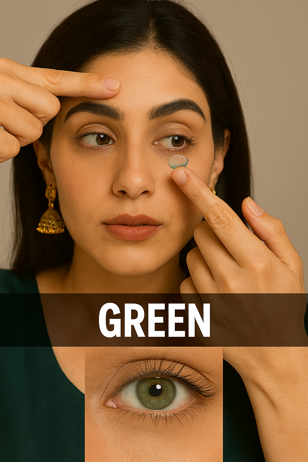 EYEZA Contact Lens Care Kit — All-in-One Solution, Rewetting Drops, Case & Tools 🧴🧸