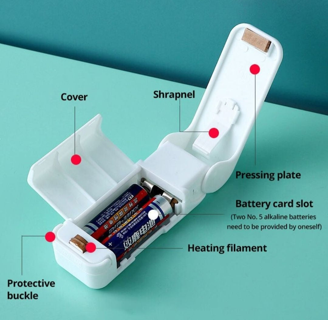 🔌 USB Rechargeable Portable Mini Heat Sealing Machine 🔥👜✨