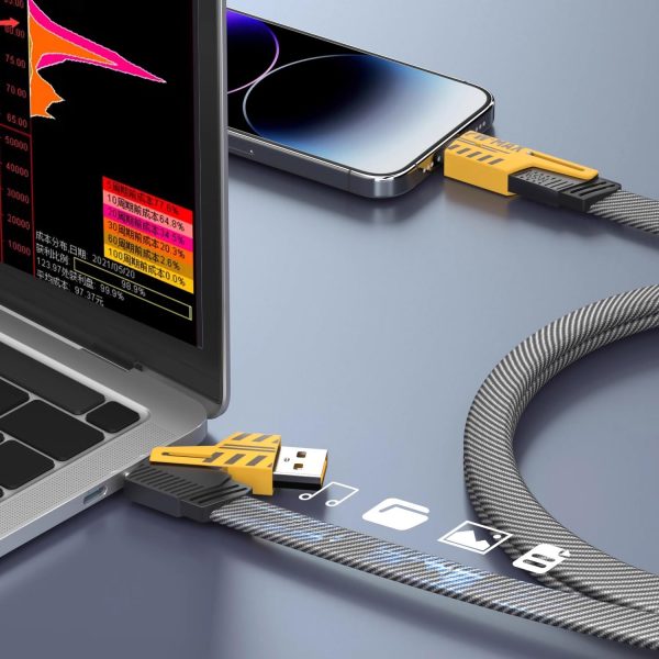 ⚡ 4-in-1 Multi USB Fast Charging Cable 🔌 – For iPhone 📱 Android 🤖 Type-C & Micro USB | 🚚 Free Delivery