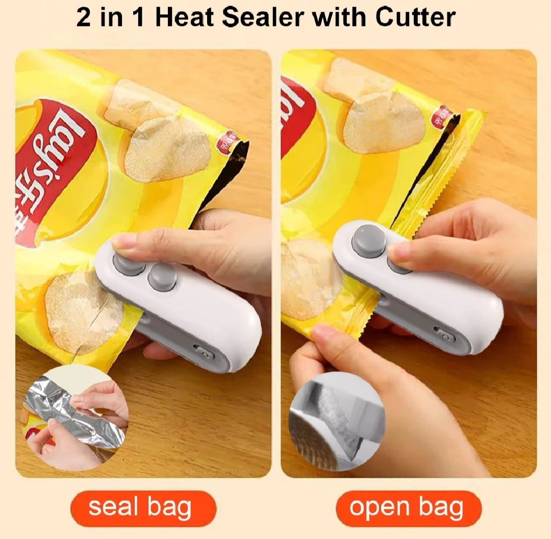 🔌 USB Rechargeable Portable Mini Heat Sealing Machine 🔥👜✨