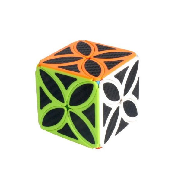 🧠 JIEHUI Carbon Fiber Puzzle Cube 🔲✨ – Stylish Brain Teaser for All Ages (Ages 6+)