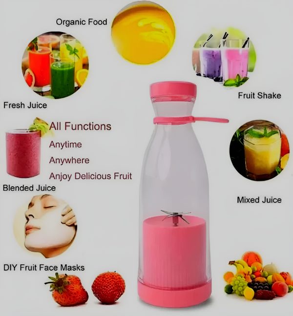 🍍 Fresh Juice On-the-Go 💛 Youguo Portable Juicer Cup (380ml)