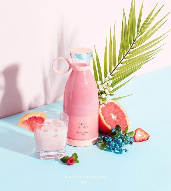 🍍 Fresh Juice On-the-Go 💛 Youguo Portable Juicer Cup (380ml)