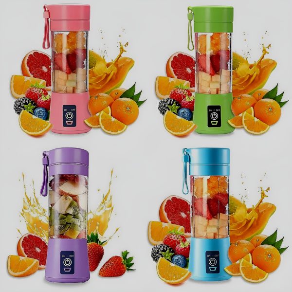 🥤 Portable Rechargeable Juice Blender 🍓🍌 (380ml)