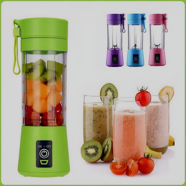 🥤 Portable Rechargeable Juice Blender 🍓🍌 (380ml)