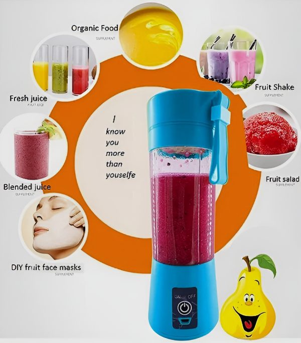 🥤 Portable Rechargeable Juice Blender 🍓🍌 (380ml)